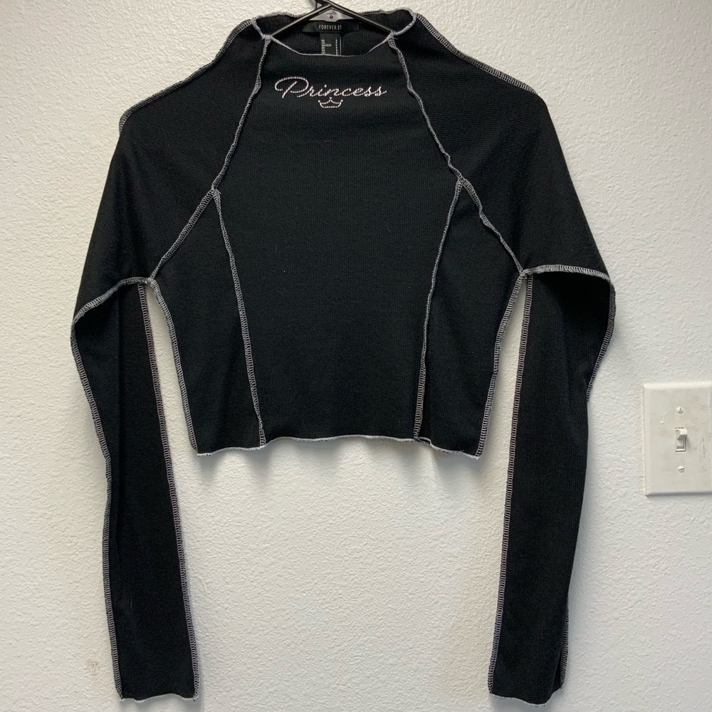 Princess Long Sleeve/Crop Top